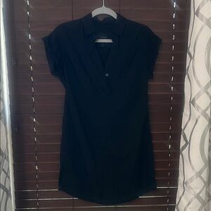 J.Crew Classic Black Collared Shirt